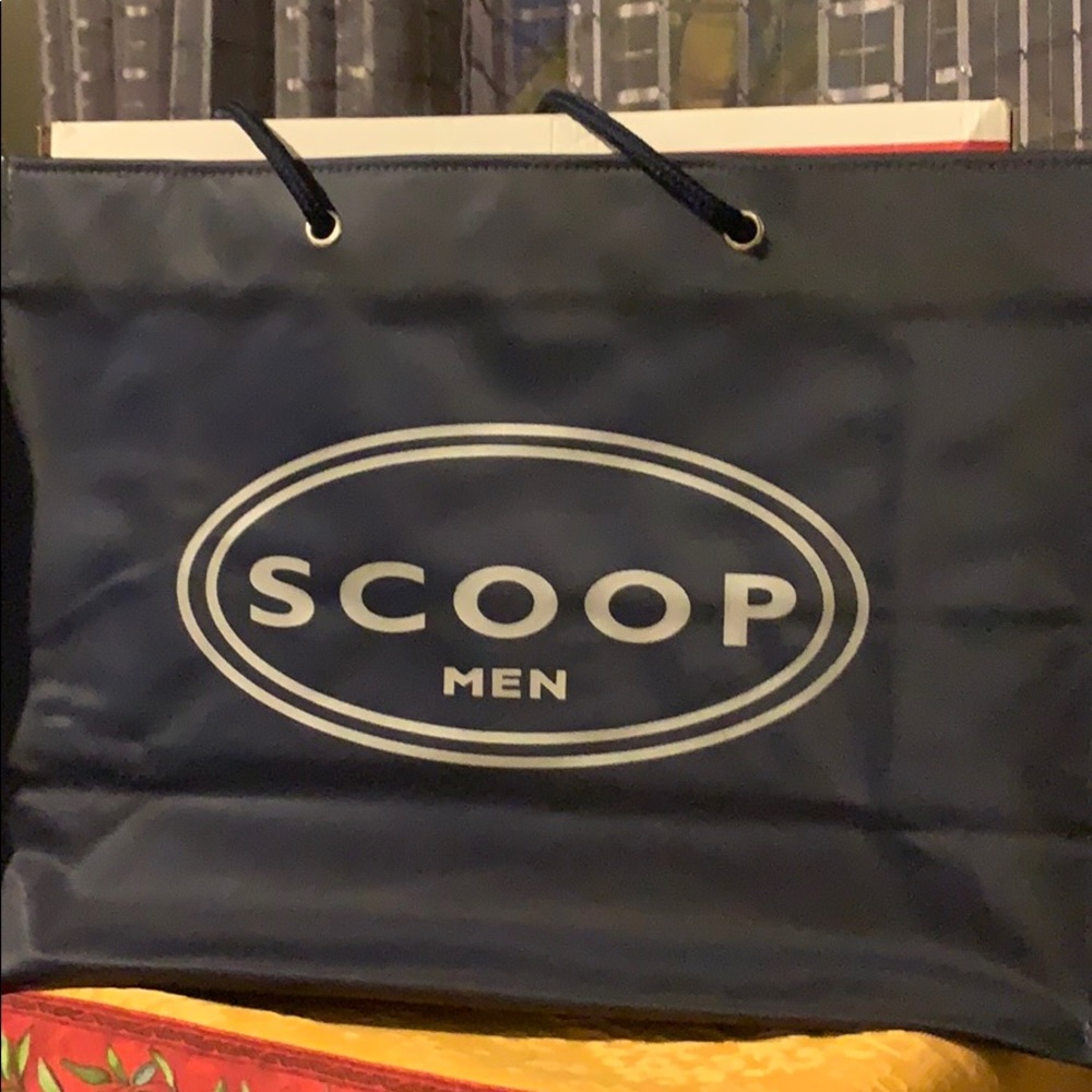 Scoop Men Vinyl Shopping 🛍 in navy color